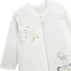 Turbulette d'hiver en velours avec manches amovibles et jambes séparables Baby Panda