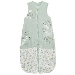 Turbulette d'été en gaze de coton avec jambes séparables Frimousse