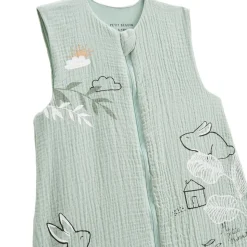 Turbulette d'été en gaze de coton avec jambes séparables Frimousse