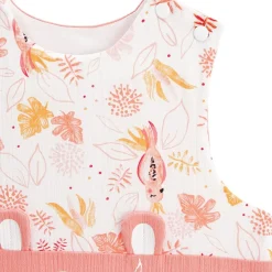 Turbulette d'été en gaze de coton avec pieds retroussables Sumba