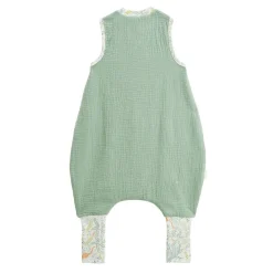 Turbulette d'été en gaze de coton avec pieds retroussables Kanha