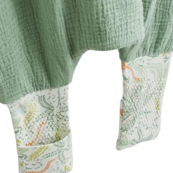 Turbulette d'été en gaze de coton avec pieds retroussables Kanha