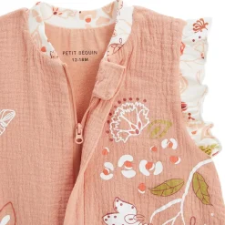 Turbulette d'été en gaze de coton avec pieds retroussables Mindanao