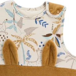 Turbulette TOG 2 en velours avec pieds retroussables Lamascotte