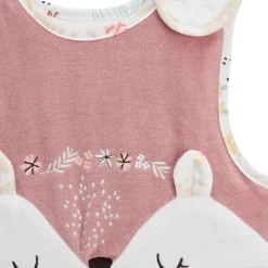 Turbulette TOG 2 en velours avec pieds retroussables Bloom