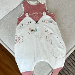 Turbulette TOG 2 en velours avec pieds retroussables Bloom