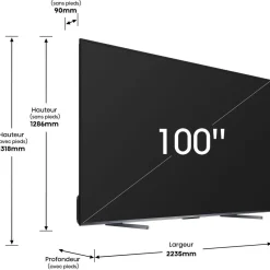 TV LED MiniLED 100U7KQ 2023