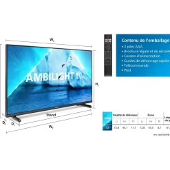 TV LED 32PFS6908 Ambilight
