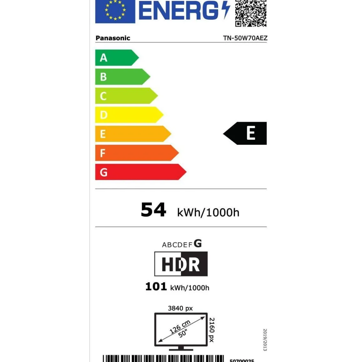 TV LED TN-50W70AEZ