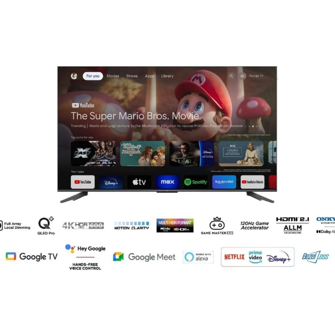 TV QLED 65C655PRO 2024