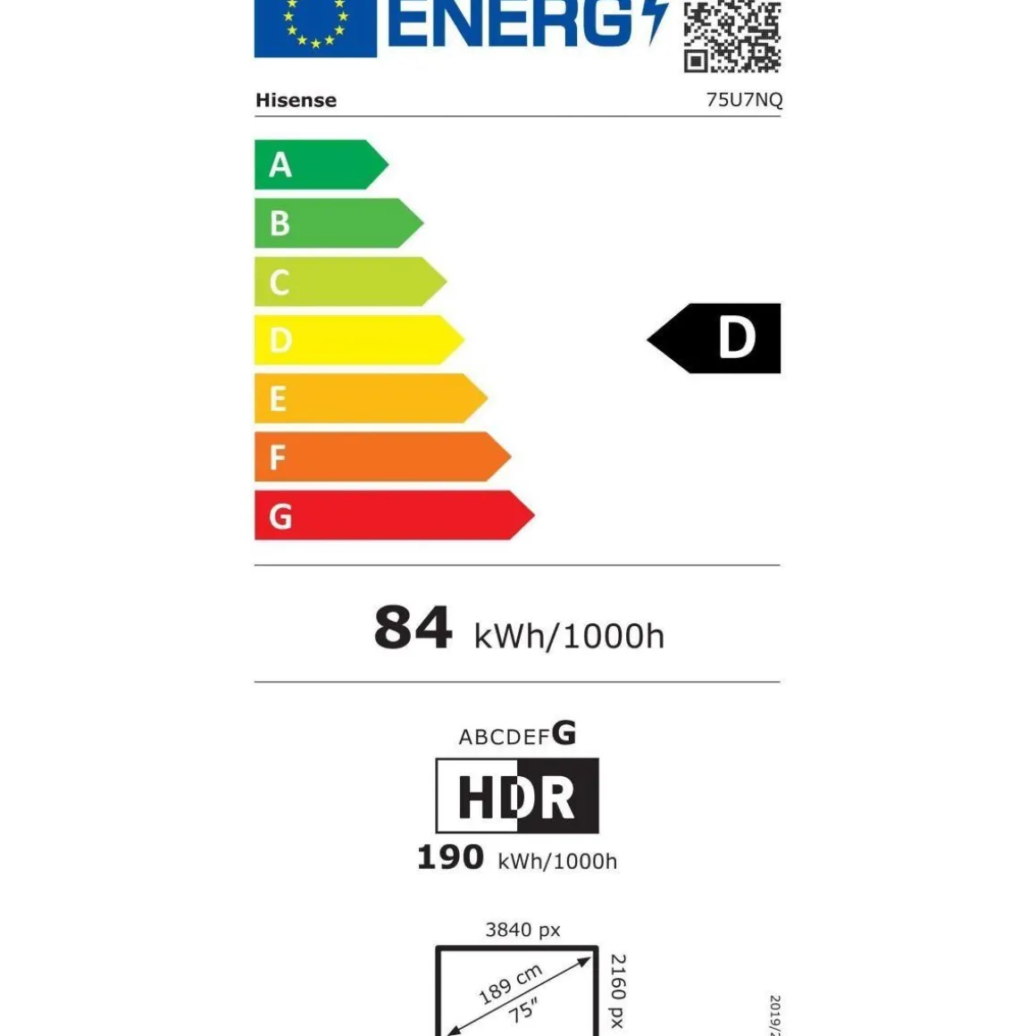 TV QLED MiniLED 75U7NQ 2024
