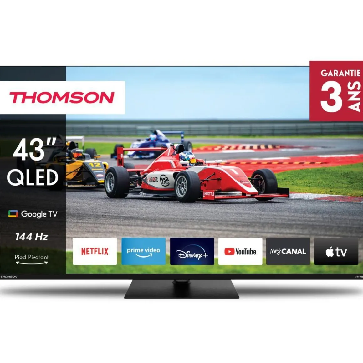 TV QLED 43QG7C14 Google TV 144Hz