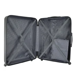 Valise ABS 75cm 4 roues LINEA - Noir