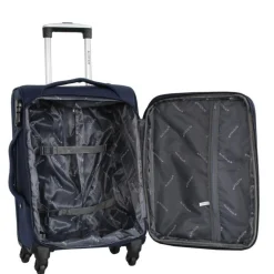Valise cabine 4 roues - Toile Souple - Alistair Plume 2.0 - Marque francaise - Expedie de France et garantie 2 ans