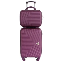 Valise cabine 4 roues et Vanity S - ABS ultra resistant - Alistair Iron - Marque francaise - Expedie de France et garantie 2 ans