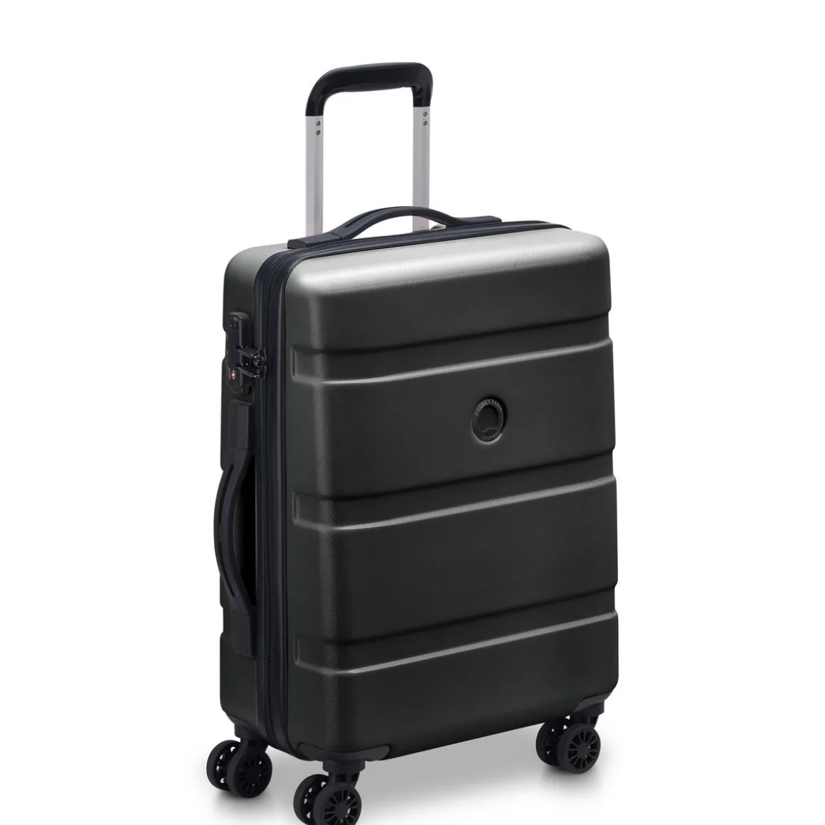 Valise Cabine à roulettes rigide Noir ABS 55 x 39,5 x 20,6 cm AIRSHIP 2.0