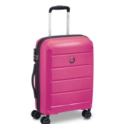 Valise cabine rigide 55 cm 8 roues BINALONG - rose