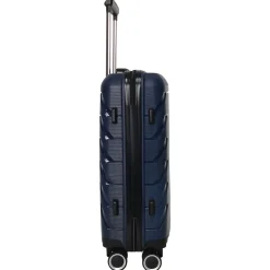 Valise cabine rigide bleue Smart Trip 56x38x20cm
