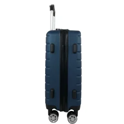 Valise cabine rigide bleue Equalizer 55x36x20cm
