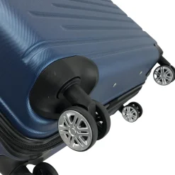 Valise cabine rigide bleue Equalizer 55x36x20cm