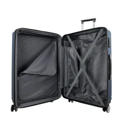 Valise cabine rigide bleue Equalizer 55x36x20cm