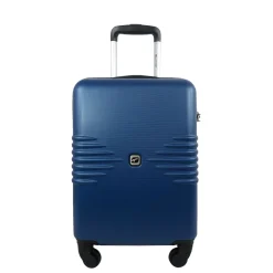 Valise cabine rigide bleue Sismik 50x34x20cm