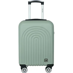 Valise cabine rigide 51cm 8 roues BOHO - gris