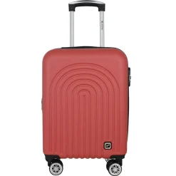 Valise cabine rigide 51cm 8 roues BOHO - rose