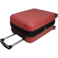 Valise cabine rigide 51cm 8 roues BOHO - rose