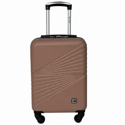 Valise cabine rigide 50cm 4 roues SPOTLIGHT - rose
