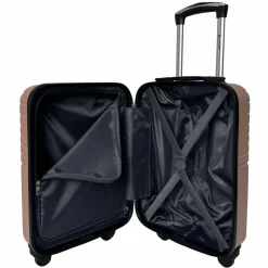 Valise cabine rigide 50cm 4 roues SPOTLIGHT - rose