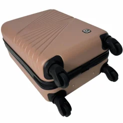 Valise cabine rigide 50cm 4 roues SPOTLIGHT - rose