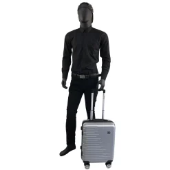 Valise cabine rigide grise Equalizer 55x36x20cm