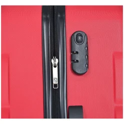 Valise cabine rigide rouge Originair 55x34x21cm