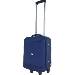 Valise cabine souple bleue Easy Sky 42x30x15cm