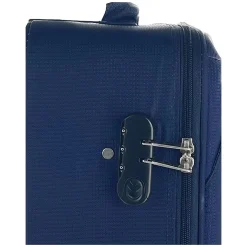 Valise cabine souple bleue Easy Sky 42x30x15cm