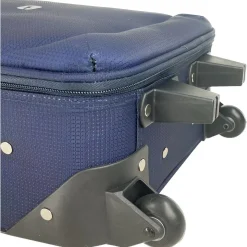 Valise cabine souple bleue Easy Sky 42x30x15cm