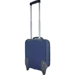 Valise cabine souple bleue Easy Sky 42x30x15cm