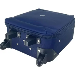 Valise cabine souple bleue Easy Sky 42x30x15cm