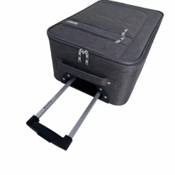 Valise cabine souple 55cm 4 roues HIGHWAY - gris