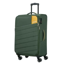Valise cabine souple 80cm 4 roues POWERTRIP - kaki