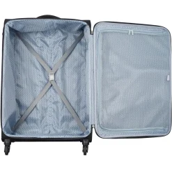 Valise cabine souple 55cm 4 roues CUZCO - noir