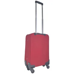 Valise cabine souple rouge Easy Sky 55x35x18cm
