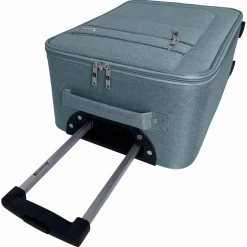 Valise cabine XS souple 45cm 4 roues HIGHWAY - bleu