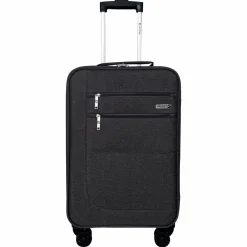 Valise cabine XS souple 45cm 4 roues HIGHWAY - gris