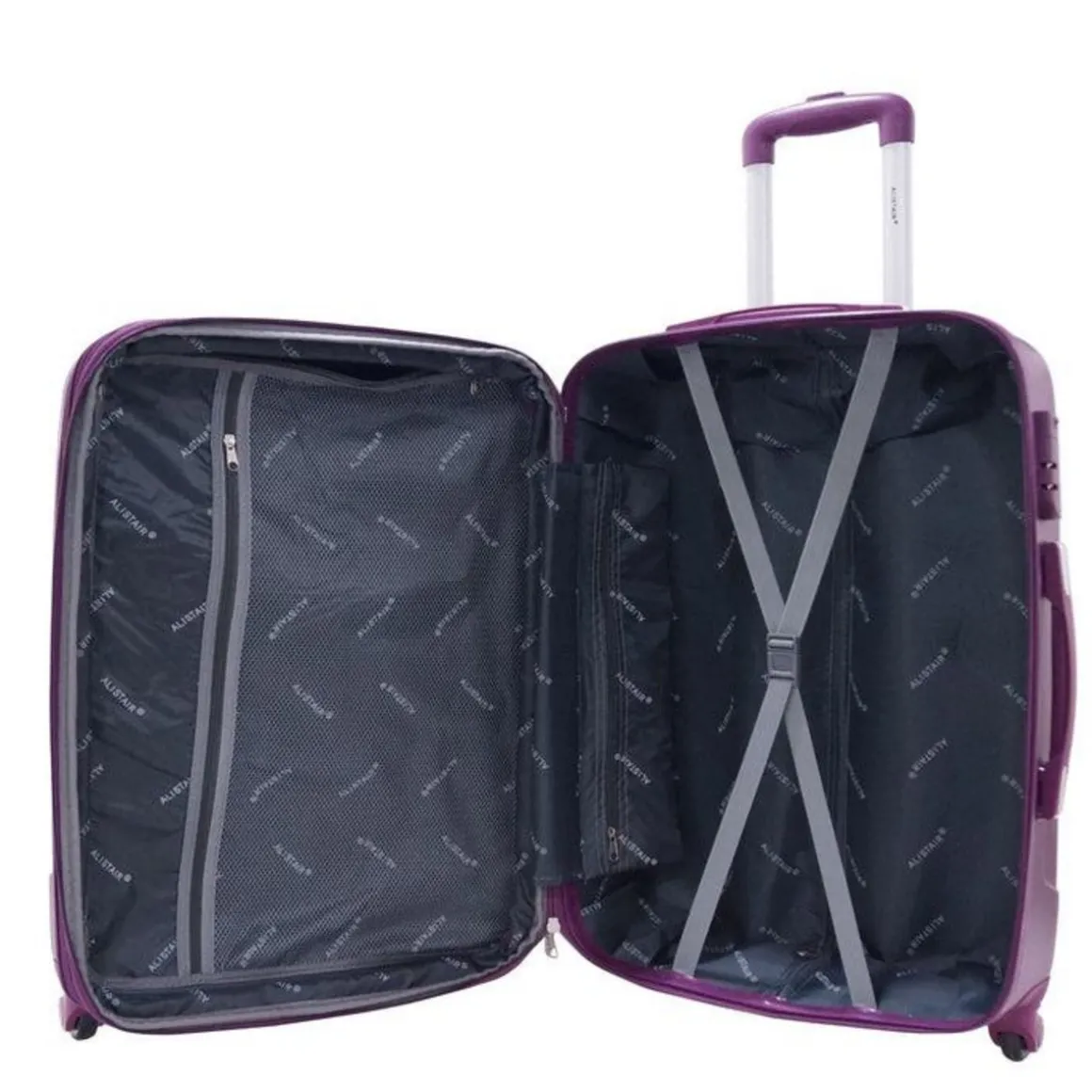 Valise Moyenne 65cm - ALISTAIR Airo - ABS Ultra legere et resistante - Marque francaise - Garantie 2 ans - SAV en France