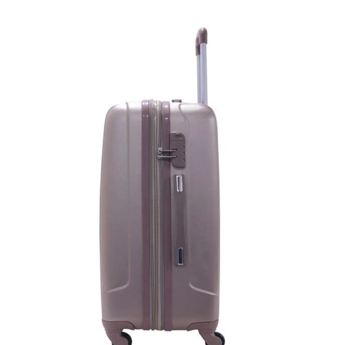 Valise Moyenne 65cm - ALISTAIR Airo - ABS Ultra legere et resistante - Marque francaise - Garantie 2 ans - SAV en France