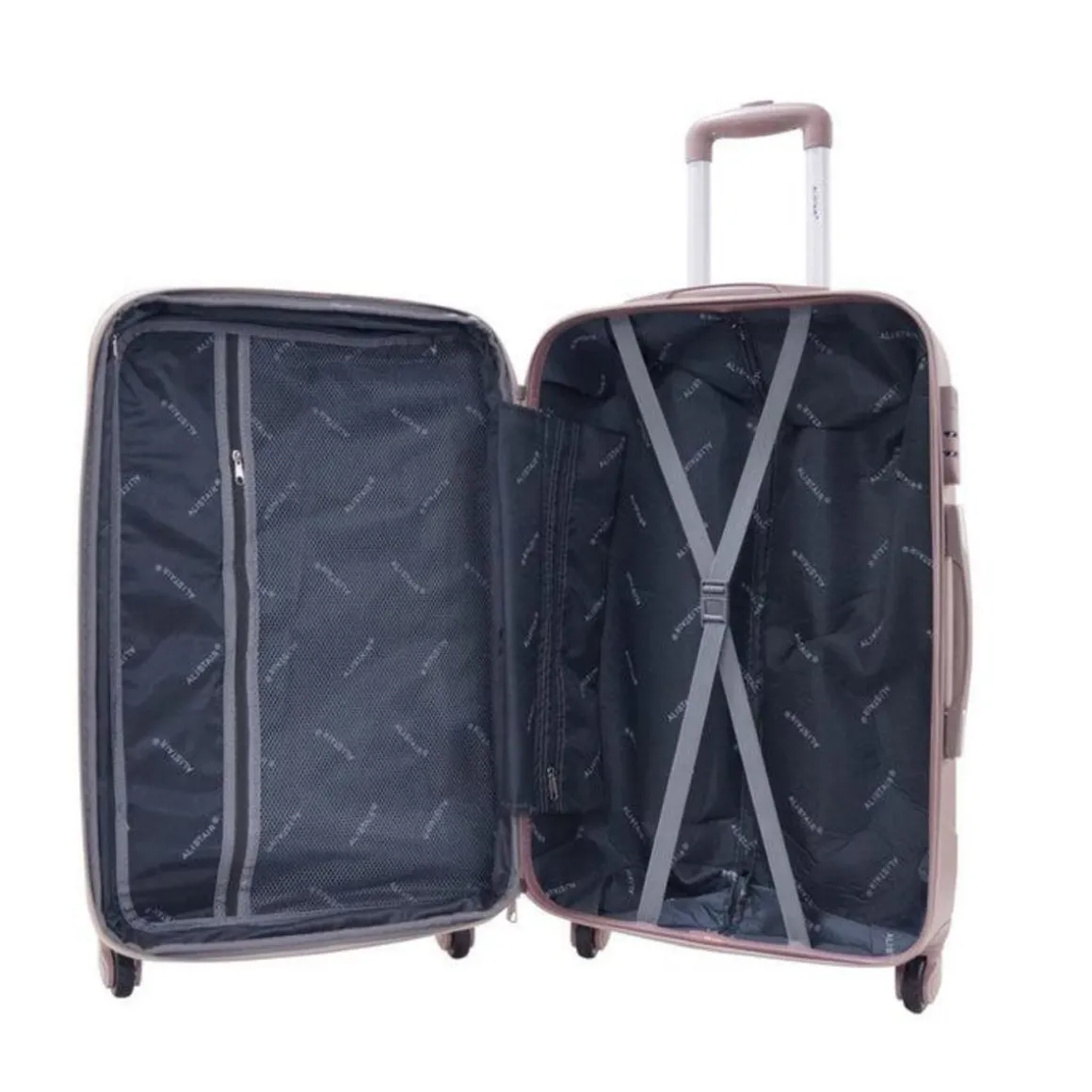 Valise Moyenne 65cm - ALISTAIR Airo - ABS Ultra legere et resistante - Marque francaise - Garantie 2 ans - SAV en France
