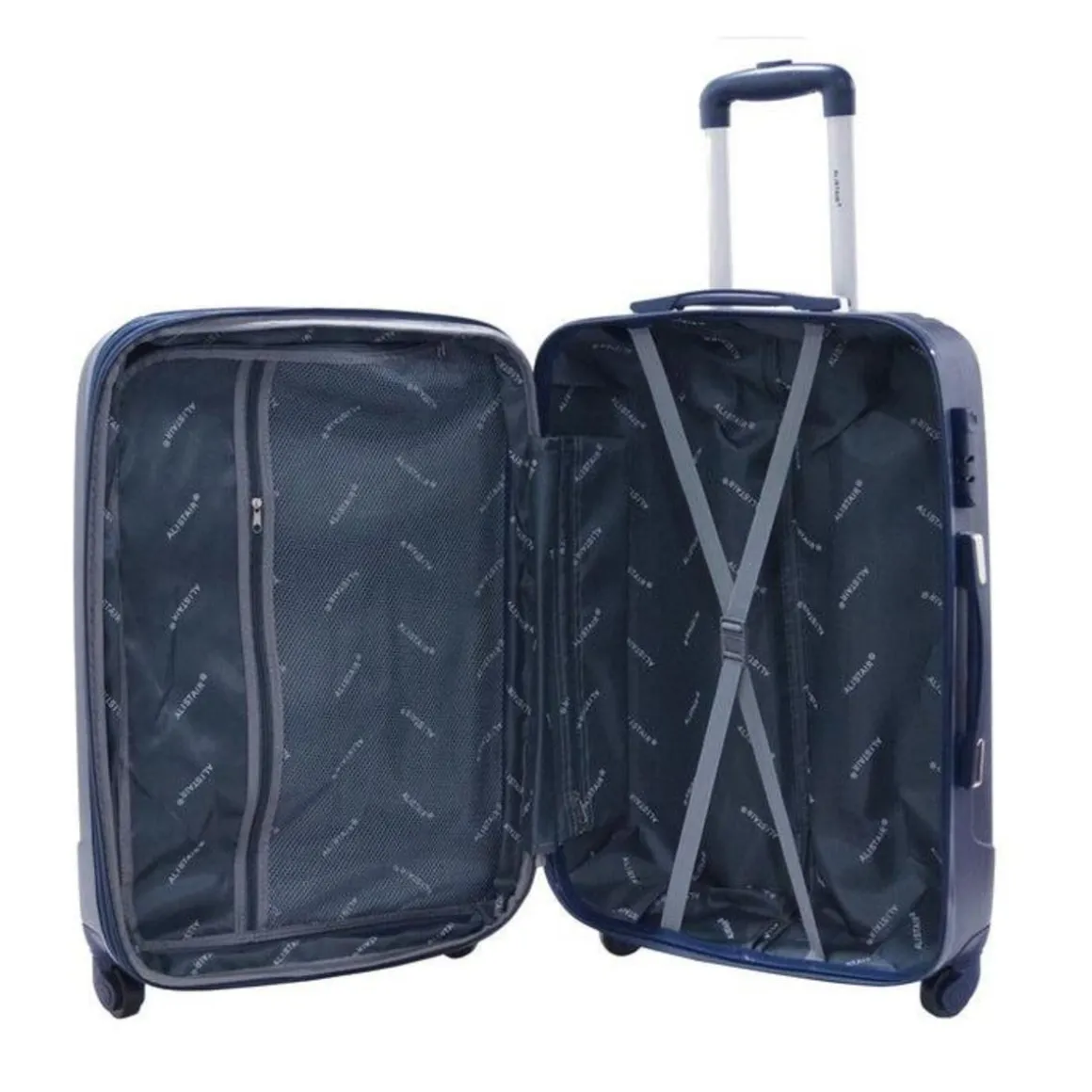 Valise Moyenne 65cm - ALISTAIR Airo - ABS Ultra legere et resistante - Marque francaise - Garantie 2 ans - SAV en France