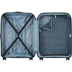 Valise rigide 66 cm 8 roues BINALONG - noir